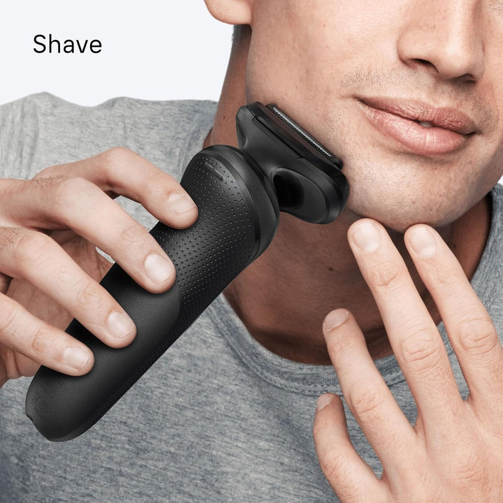 Series 5 Electric Shaver, up to 50 Min, Cordless, Wet & Dry Razor for Men, 100 Percent Waterproof, 52-N1000SI, Black