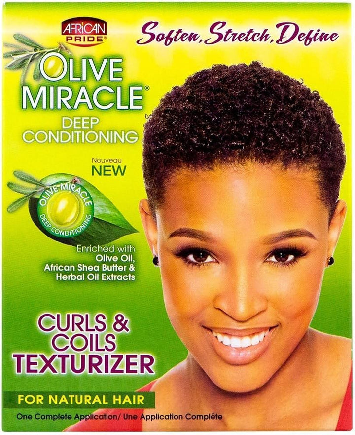 Olive Miracle Curls & Coils Texturizer-1 Kit