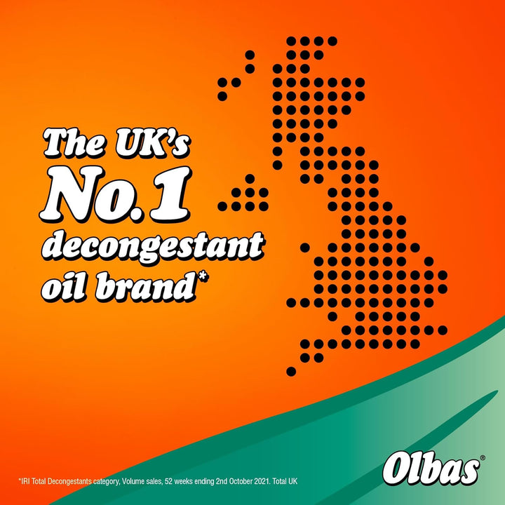 Oil 30Ml - Inhalant Decongestant Oil - Relief from Catarrh, Colds & Blocked Sinuses