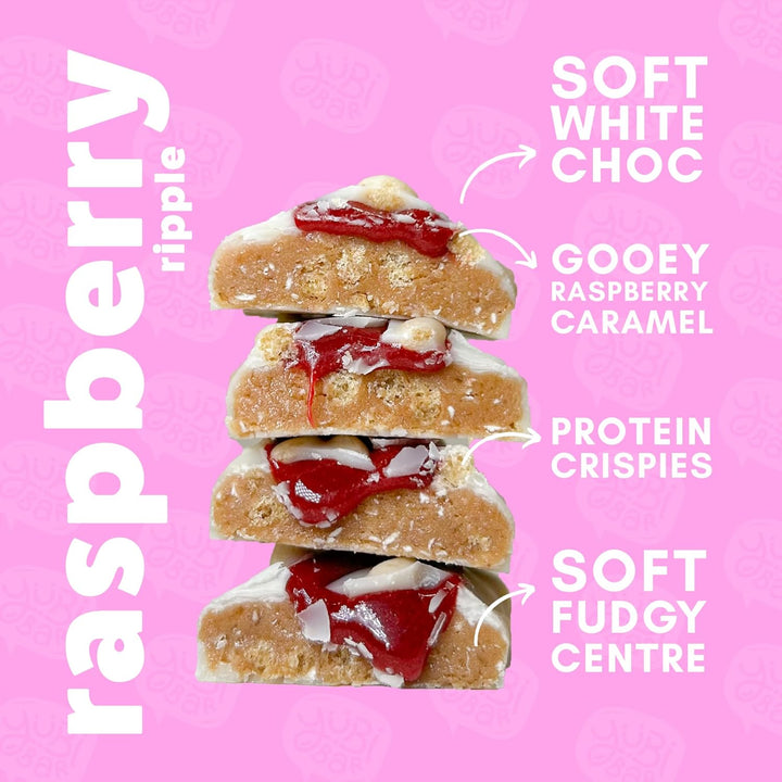 Yubi Mix Variety Box 12 Pack - Protein Bars - 99 Calories, High Protein, High Fibre, Low Sugar, Gluten Free and Dairy Free - Healthy Snacks/Nutrition Bar - Chocolate Bars - 420G