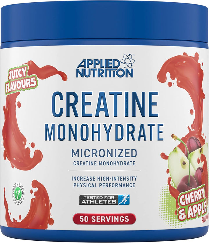 Creatine Monohydrate Powder 500G – 100% Micronized Creatine – 5G per Serving – Unflavoured – Supports High-Intensity Performance – 100 Servings
