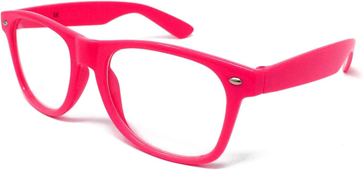 Adults Clear Lens Glasses - Unisex with UV400 Protection