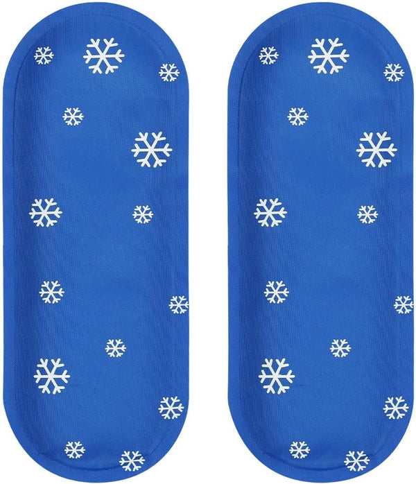 Insulin Cooler Ice Pack, 2 Pack Reusable Ice Packs Medicine Cool Bag, Cooling Gel Pack for Insulin Cool, Ice Packs for Diabetic Insulin Cooler Travel Case and Travel Medication Coolers