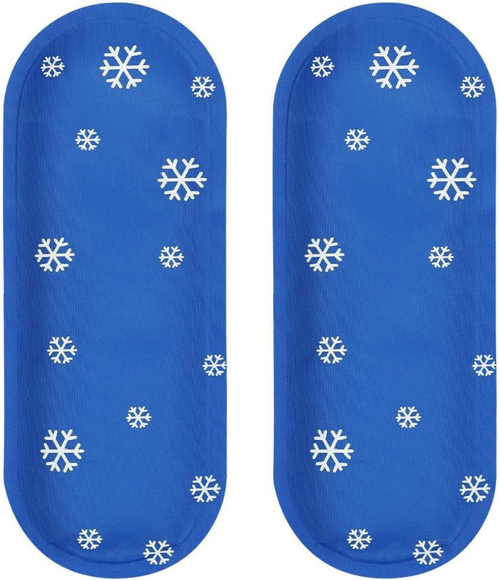 Insulin Cooler Ice Pack, 2 Pack Reusable Ice Packs Medicine Cool Bag, Cooling Gel Pack for Insulin Cool, Ice Packs for Diabetic Insulin Cooler Travel Case and Travel Medication Coolers