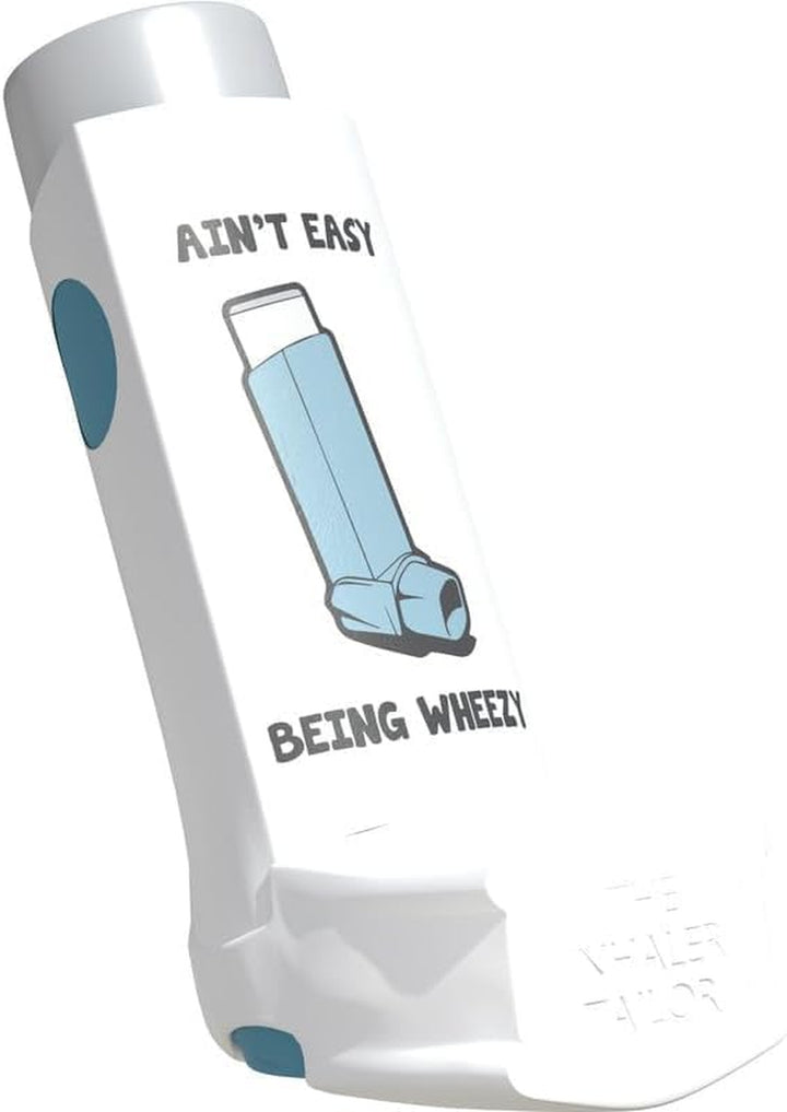 Cover for Ventolin and Shorter Style Inhalers in over 30 Designs – Vegan Leather Case for Kids and Adults - Urban Art Designs (Stitched with Love, Shorter Style)