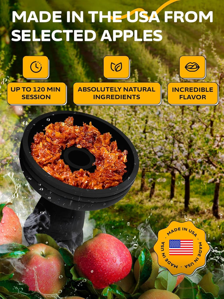 Shisha Flavour Nicotine Free Bubble Gum Shisha - 3.5 Ounce - 100 Gram Candy Gummy Flavor - Herbal Hookah Tobacco & Nicotine Free Hookah Shisha