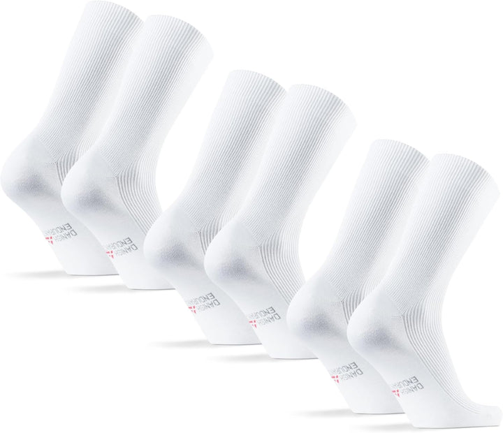 Diabetic Socks for Men, Soft Grip Non Elastic Bamboo Socks, Non Binding Top for Swollen Feet and Ankles, Unisex, 3-Pack