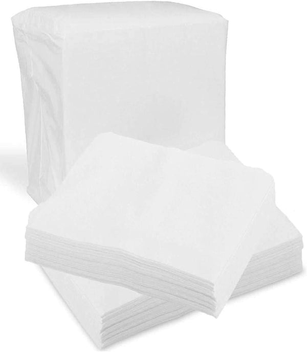 Disposable Dry Wipes, 50 Pack – Ultra Soft Non-Moistened Cleansing Cloths for Adults, Incontinence, Baby Care, Makeup Removal – 9.5" X 13.5" - Hospital Grade, Durable