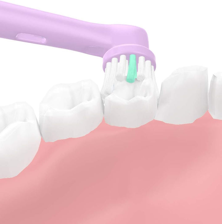 16Pcs Toothbrush Head for Kids, Toothbrush Head Compatible for Oral B, Children Electric Toothbrush Heads Replacement Heads for Braun, Dual Clean, Precision Clean, White Clean