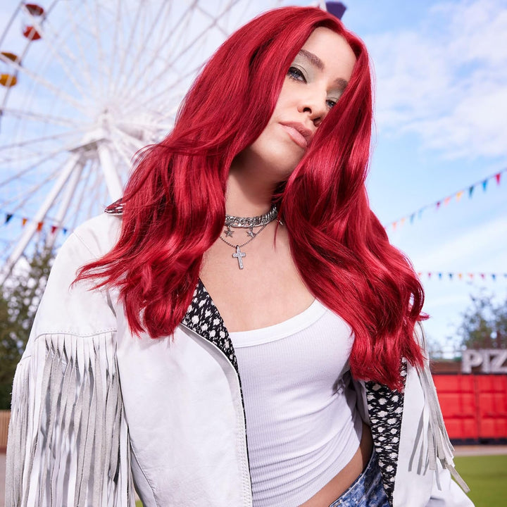 Schwarzkopf  Colour Drops, Vegan, Semi-Permanent, Red Hair Dye, Lasts 2 to 12 Washes, Fiery Red 30 Ml