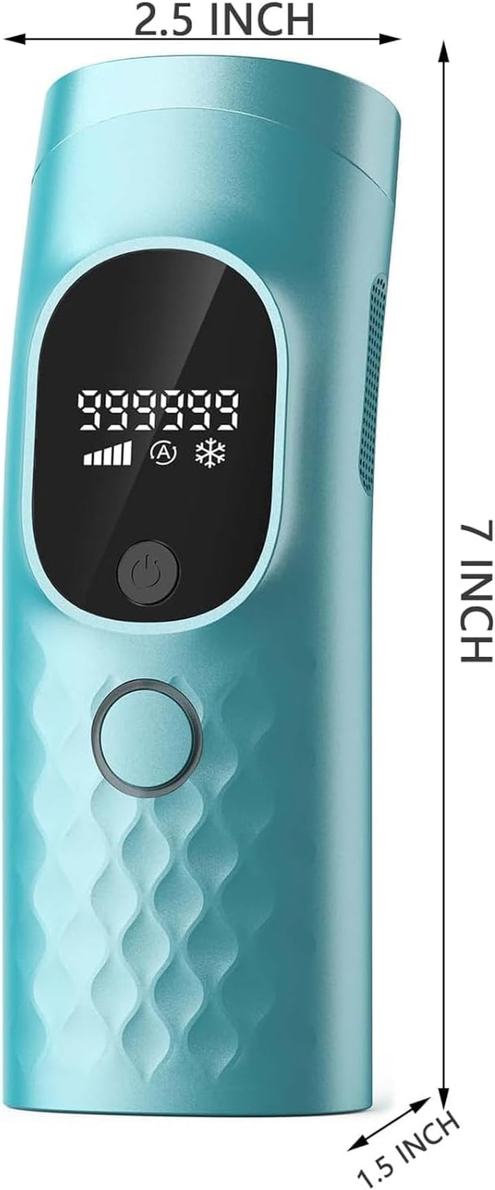 IPL Hair Removal Device, Laser Hair Removal Device 3-In-1,5 Energy Levels, 999,999 Flashes, 2 Control Modes, IPL Laser Hair Remover for Women Body Facial Bikini Line Arm Leg, Home Use (Sky Blue)