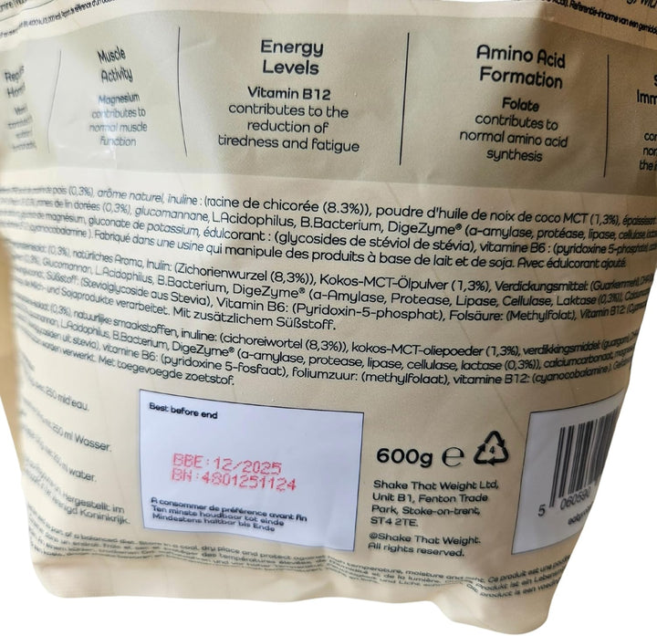 Plant Based Protein + Wellness Powder, Vegan Protein Powder for Women. Dairy, Lactose, Gluten, Soy Free. No Artificial Sweeteners, Flavours or Added Sugars. Vanilla, 20 Servings, 600G