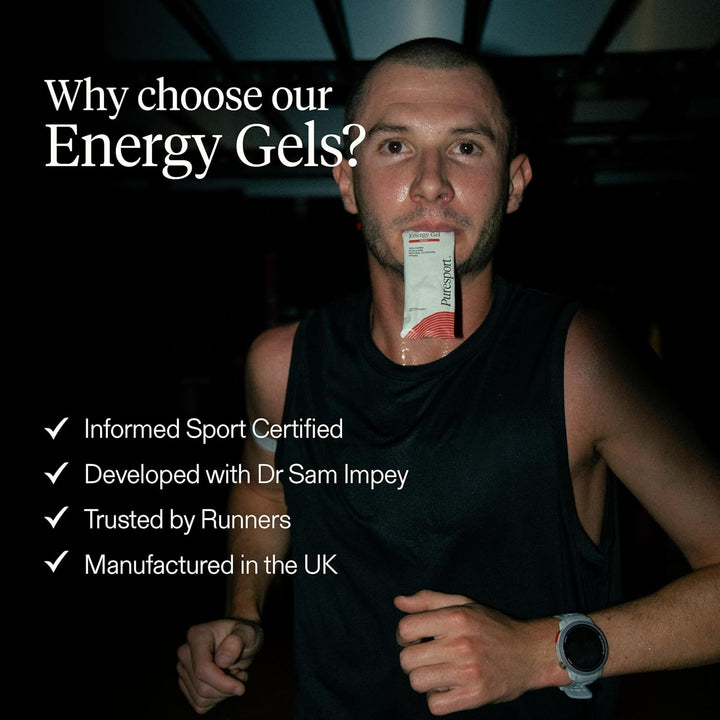 Energy Gels (Berry/6 Pack) | Fast-Release 30G Dualcarb Running Gels | Gentle on Stomach, Natural Flavours & Vegan | Simple Fuelling Energy Gel for Running, Recovery & Endurance Sports