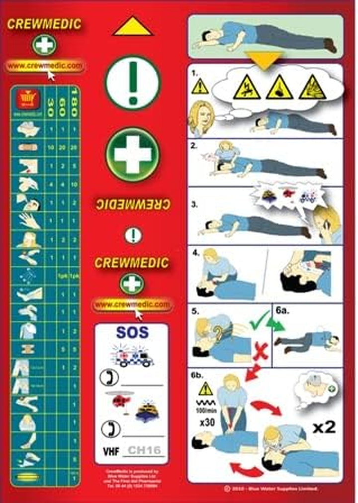 180-S Marine First Aid Kit - Soft Pouch - Boat, Yacht, RIB