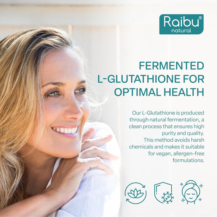 Glutathione Reduced - 98% Highly Purified - L Glutathione Supplement with NAC, Alpha Lipoic Acid & L-Glycine - Antioxidant Support - from Fermentation, Non-Gmo - 900 Mg per Serving, 60 Vegan Capsules