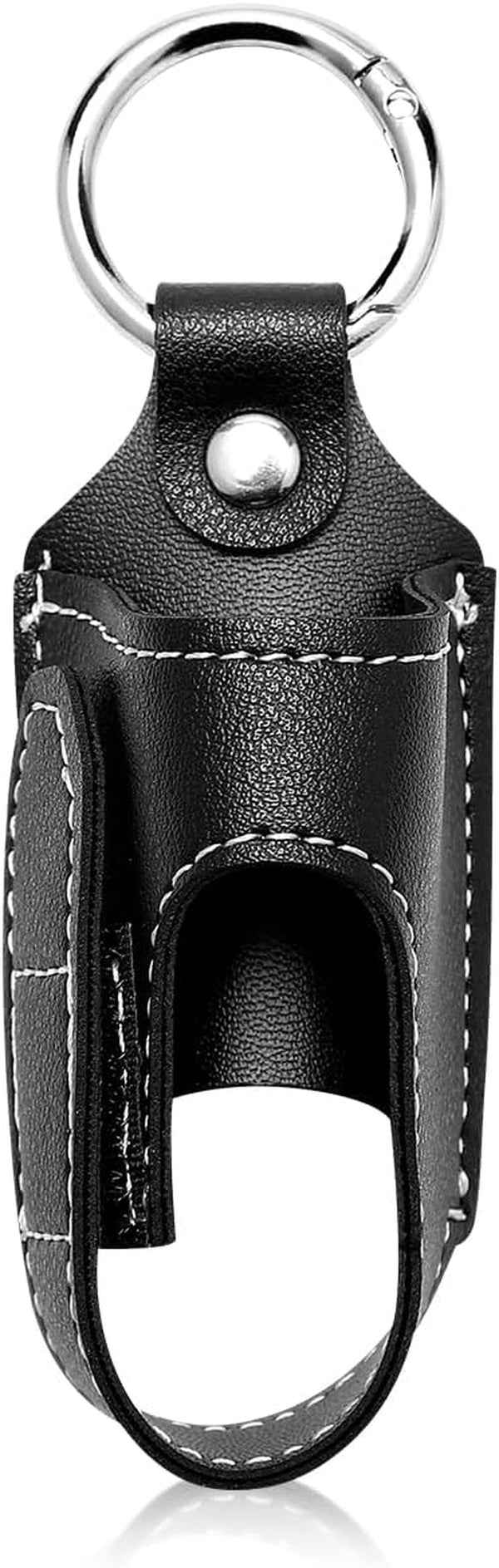 Portable Asthma Inhaler Holder, PU Leather Velcro Holster with Clip for Adults and Kids Asthmatic