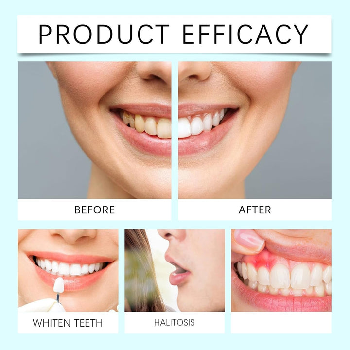 Niacinamide Whitening Tooth Powder,Whitening Toothpaste Booster Powder,Natural Deep Cleaning Teeth Powders,Fresh Breath and Remove Stains