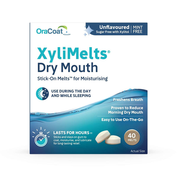 - Xylimelts - Dry Mouth - Mint Free - 40 Count