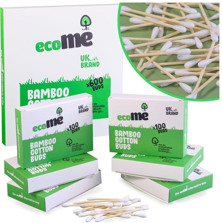 100 Bamboo Cotton Buds | Cotton Buds | Ear Cotton Buds | Qtips | Cotton Swabs