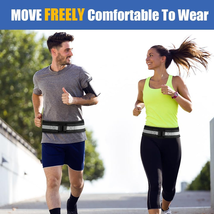 Sacroiliac SI Joint Hip Belt, Sacroiliac Hip Support Band for Men Women, Lower Back Support Brace, Applicable for Pelvis, Lumbar, Nerve, Leg, 140CM