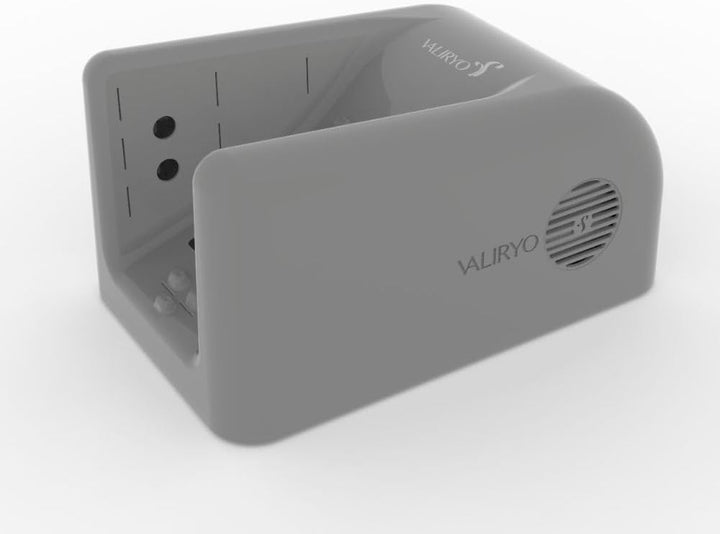 Feet Dryer - 360º Airflow Foot Dryer - Auto Sensor Activation & UV Light for Superior Hygiene - Complete Drying, Comfortable, and Safe (Dusty Grey Gloss)