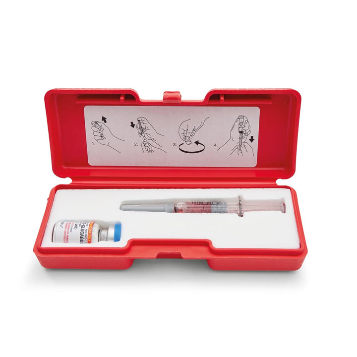 Practi-Glucagon Kit (1 Kit) - Simulation Product for Medical Training