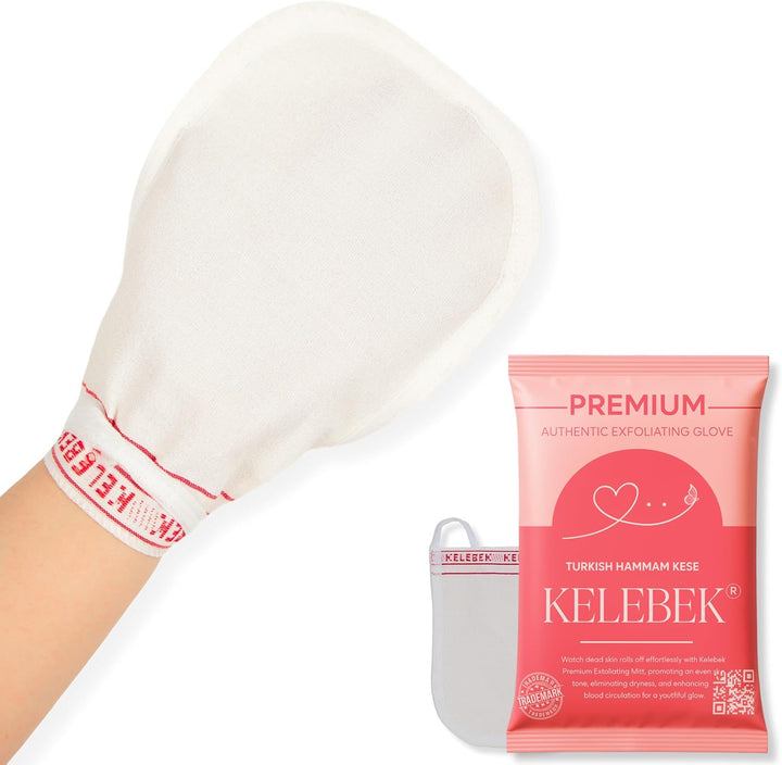 Kese -Turkish Hammam Bath Glove Skin Exfoliating Glove Spa Keses Mitt