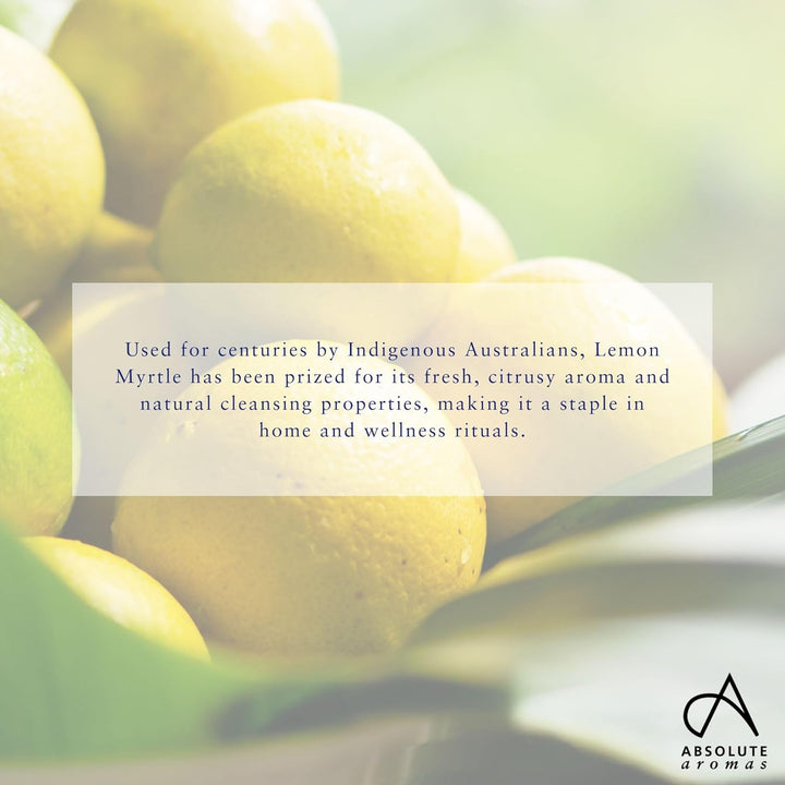 Natural Lemon Myrtle Room Spray 100Ml – Uplifting Home Fragrance with 100% Pure Essential Oil – Natural Air Freshener for Kitchen, Bathroom & Living Spaces