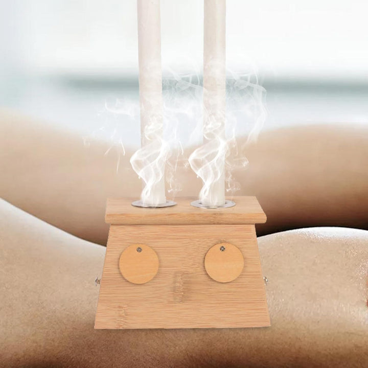 Moxibustion Stick Box – Nursing Tool, Household Moxa Burner, Holder, Premium Traditional Device, Portable Container | Heavy Duty for Home Wellness Relaxation Health Care