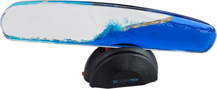 SUPREMETECH Wave Motion Machine (Blue, 12 Inch with Dolphins)