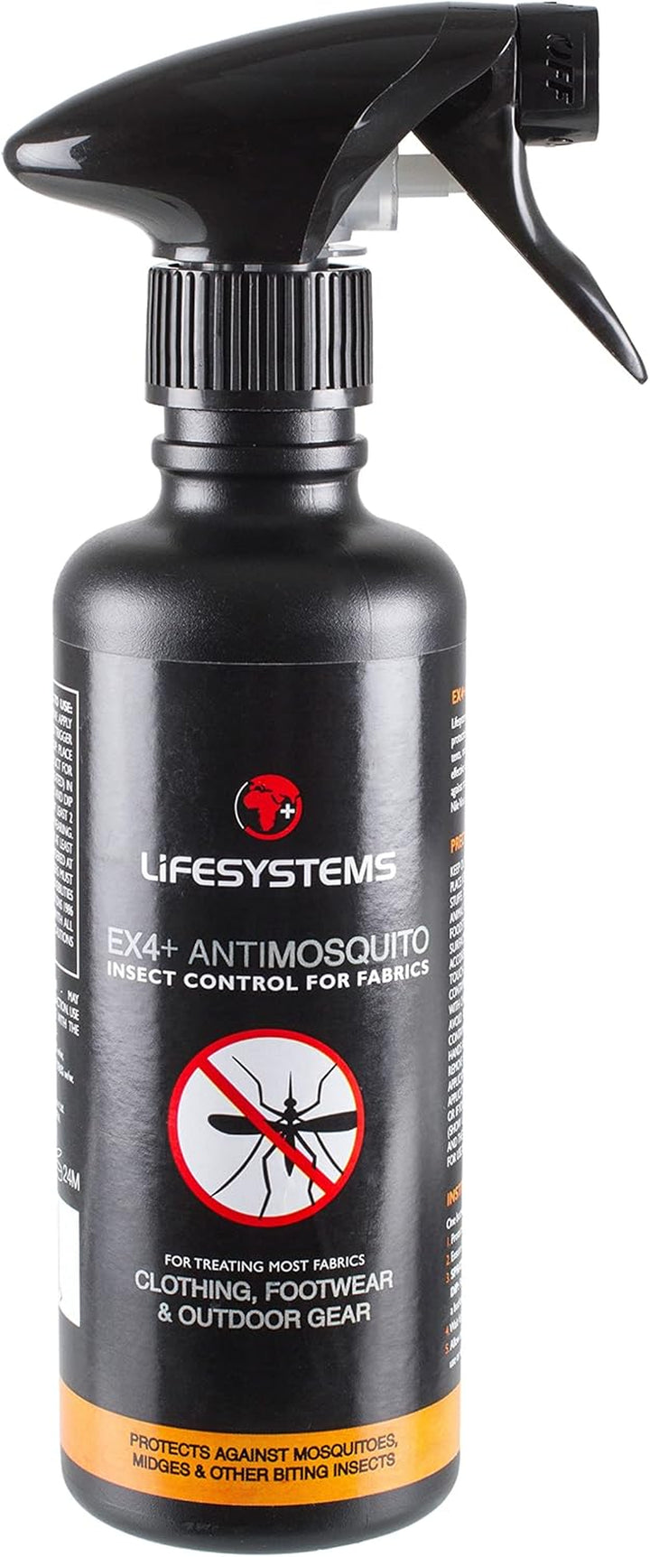 Ex4 anti Mosquito Clothing, Footwear and Outdoor Gear Treatment - 350Ml Spray | Protect against Mosquitoes, Midges, Biting Insects