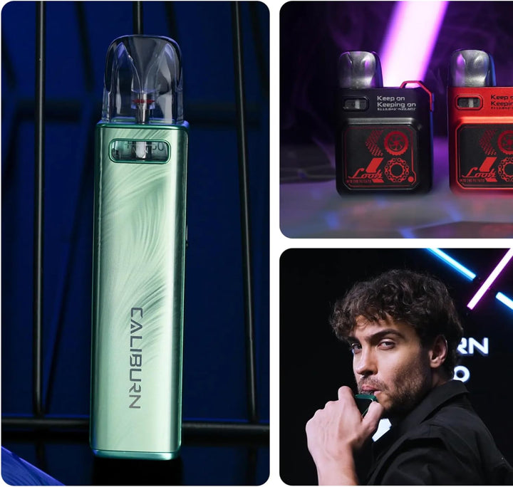 Uwell Caliburn G3 Pods (0.4Ohm) - 4 Pack - Compatible with Caliburn G3 & G4 Range - Available in 0.4,0.6,0.9,1.2Ω - No Nicotine