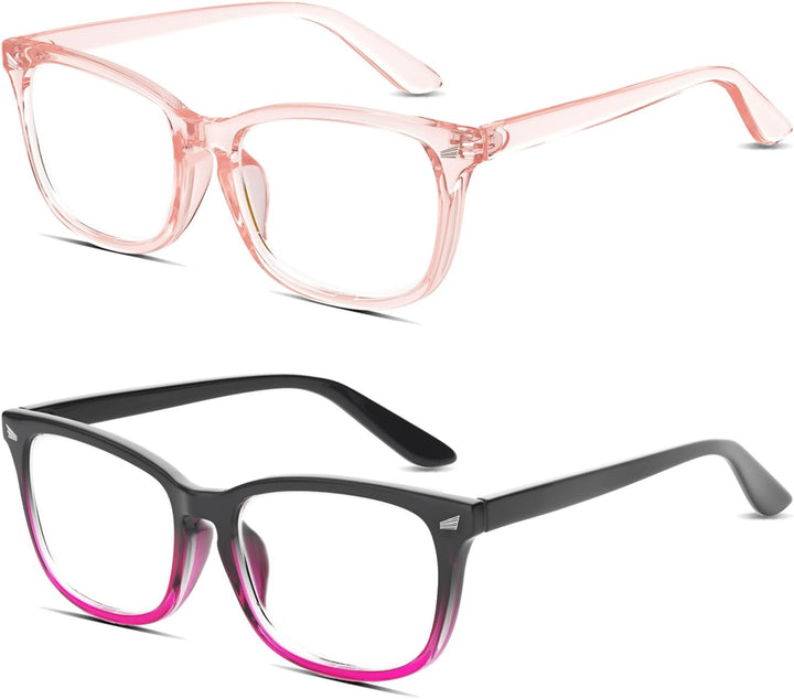 Blue Light Blocking Glasses, Gaming Computer Glasses anti Glare Headache Eyes Strain Glasses with Blue Light Filter, Super Light Weight Fashion