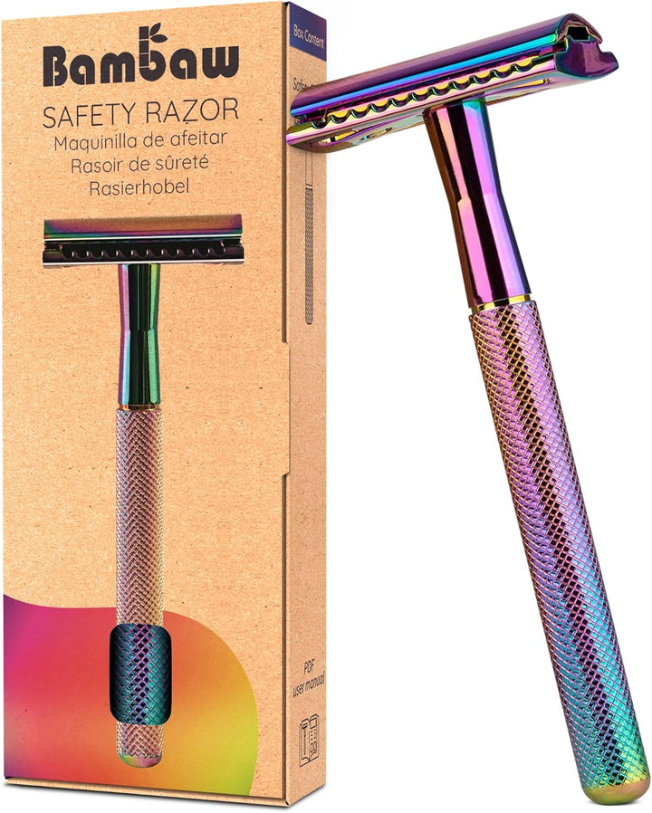 Safety Razor Stand, Does Not Fit All Safety Razors, Double Edge Razor Holder, Shaving Stand, Black