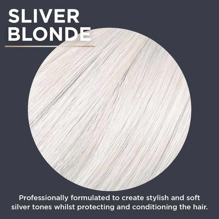 Bblonde Maximum Colour Silver Toner - Non Permanent Hair Toner for Pre Lightened & Naturally Blonde Hair, Silver Hair Dye with No Ammonia or Peroxide, Lasts up to 8 Washes, 75Ml