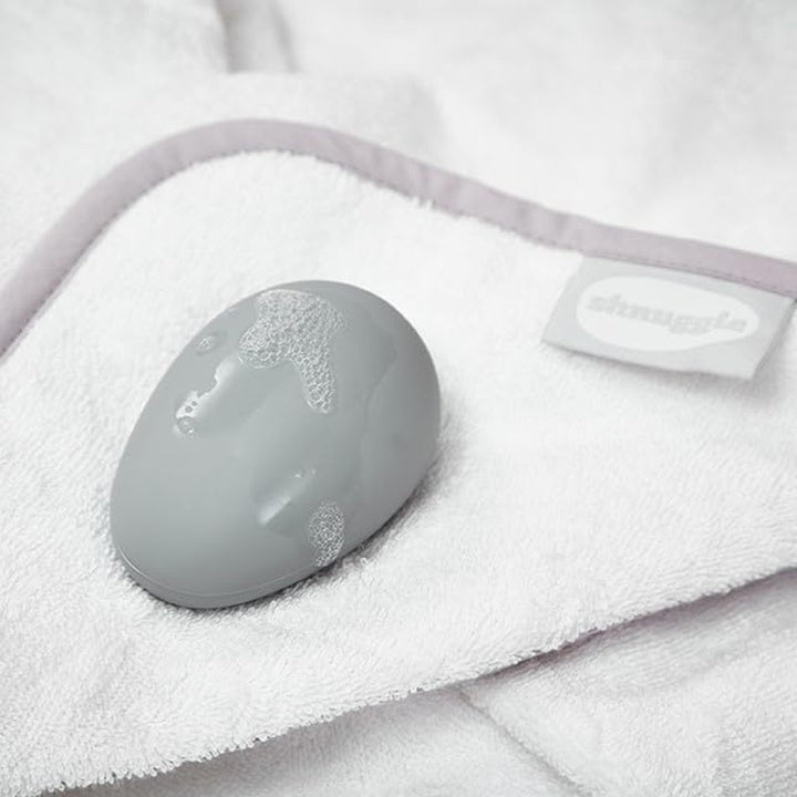 Pebbly Baby Bath Thermometer – Digital Water Thermometer with Easy-Read Light up Display – Safe, BPA Free, Suitable from Birth – Baby Essentials for Newborn Bath Time