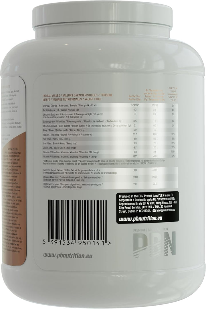 PBN -  Vegan Protein Chocolate 2.27Kg Jar