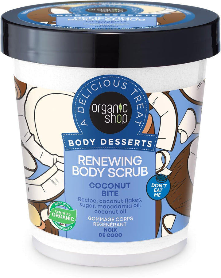 Body Desserts Hydrating Body Mousse Coconut Panna Cotta, 450 Ml