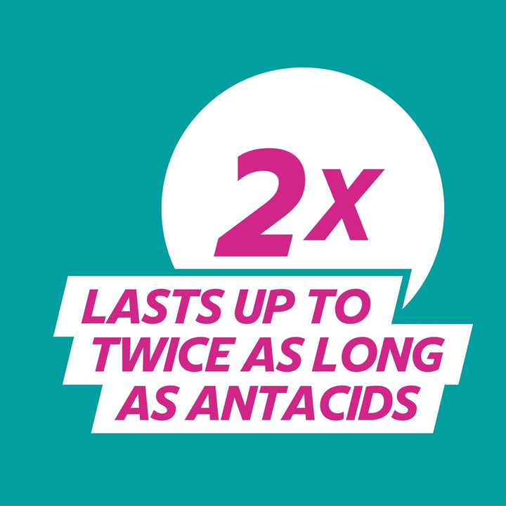 Double Action Heartburn Relief, Mixed Berries, 4-Pack (96 Total) - Fast Soothing for Acid Reflux and Digestive Comfort