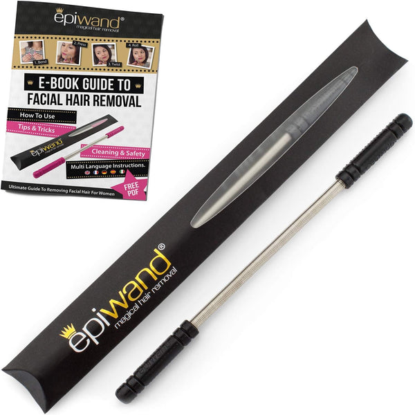 Facial Hair Remover Threading Tool for Women - Easily Remove Facial Hair from Your Upper Lip, Chin, Cheeks and Neck with This Professional Spring Facial Hair Epilator. Includes Gift Box & Instructions