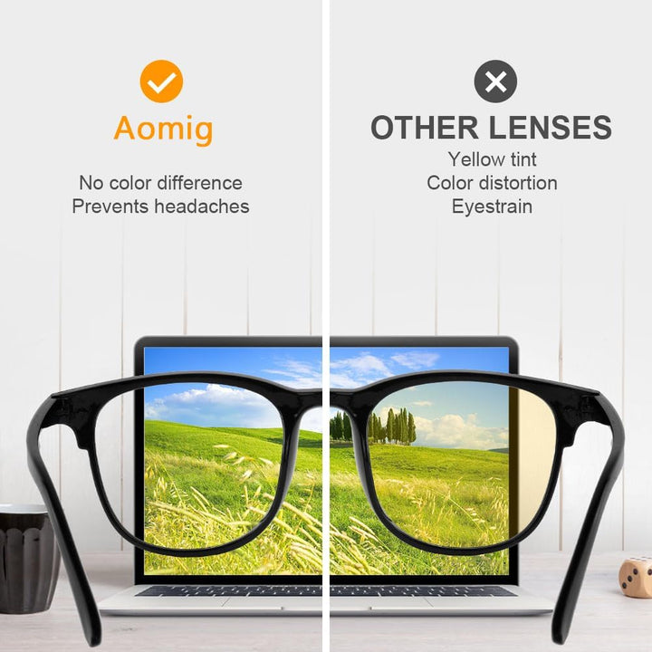 Blue Light Blocking Glasses, 1/2/3 Pcs anti Blue Light Computer Gaming Glasses for Women Men, Lightweight Reading Glasses anti Glare anti Eyestrain
