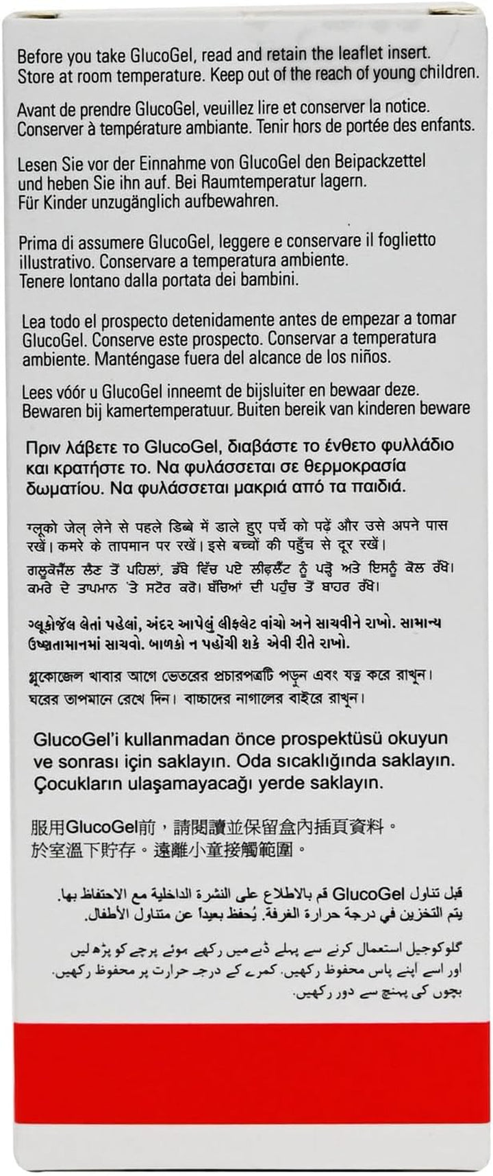 Fast Acting Glucose Energy Gel - Hypostop Gel for Running, Hiking, Cycling, Marathon Liquid Dextrose - Original Unflavoured, 80G Bottle (Pack of 1)