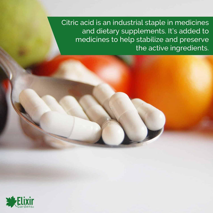 Citric Acid Fine Grade | 100% Anhydrous GMO Free | 250G - 25Kg | Supplied in a Bag or Tub | 5Kg Tub