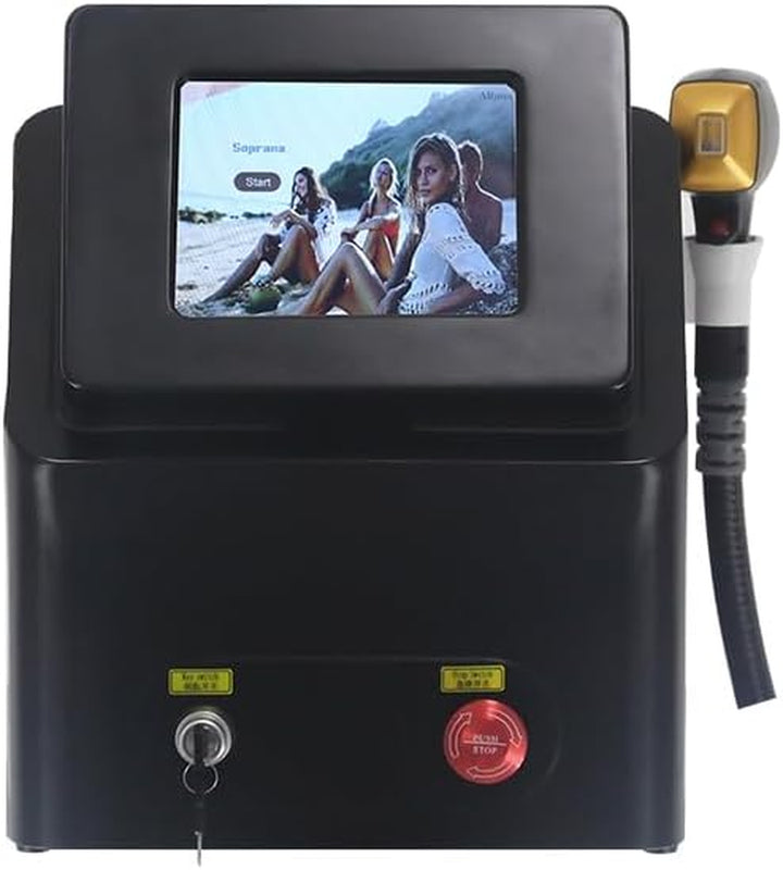 2025 New 808 Diode Laser Hair Removal Machine Triple Wavelength Painless Permanent Portable 808Nm 755Nm 1064Nm