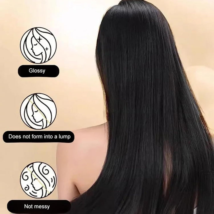 Truametop Hair Dye Stick, 2 in 1 Hair Color Stick, Waterproof and Sweat-Proof Hair Dyestick, Root Touch Upstick, Quick and Easy Coverage, for Women & Men (Brown)