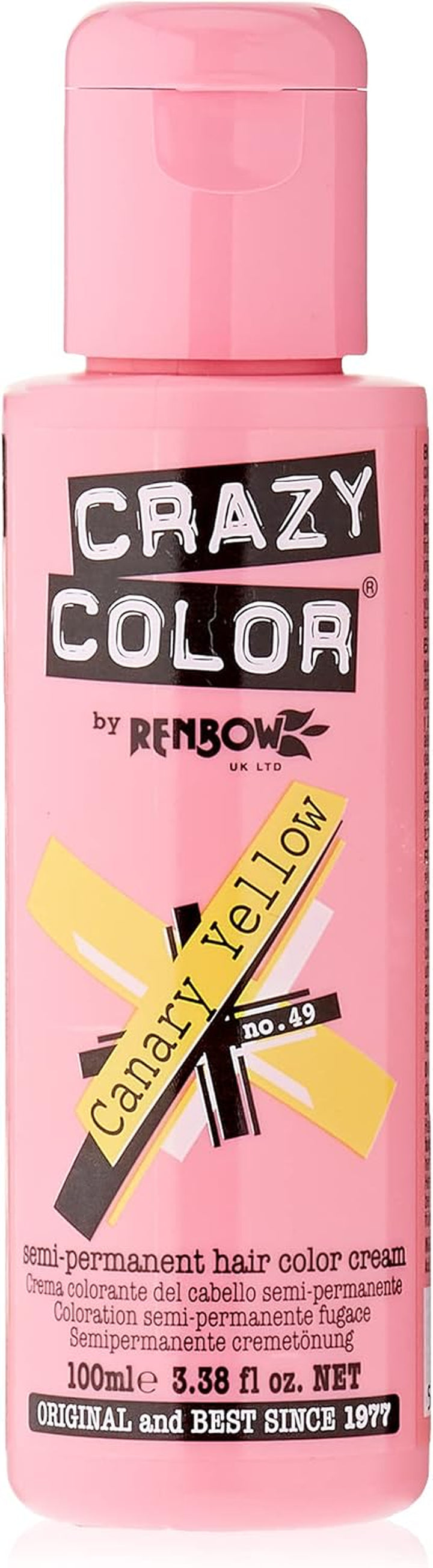 2X  Semi-Permanent Hair Dye 2X 100Ml (Fire Red)