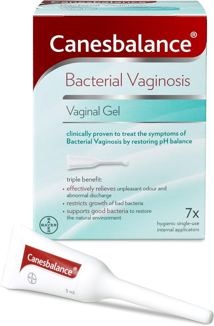 Bacterial Vaginosis Vaginal Singleuse Gel, Pack of 7