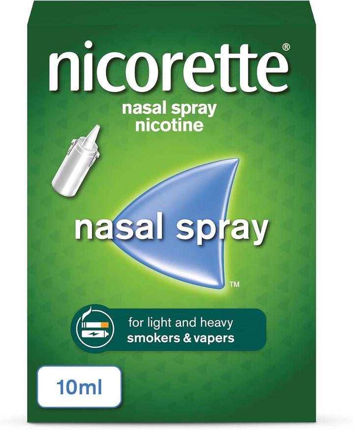 Nasal Spray (1X 10Ml), Fast-Acting Nicotine Nasal Spray to Help Stop Smoking, Cessation Aid for Relief from Cravings and Nicotine Withdrawal
