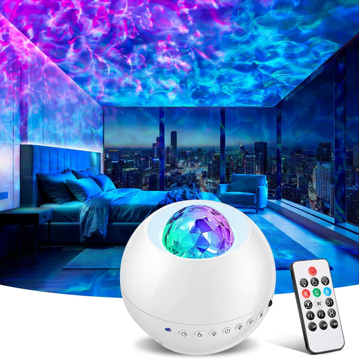 Galaxy Projector Star Projector Gifts for Girls Women, 16 ​Colour Moon Galaxy Light Christmas Gifts, 15 White Noise Machine | Bluetooth Northern Lights, Remote Sensory Lights, Room Decor