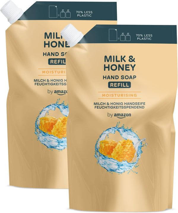 Milk & Honey Hand Soap Refill, 2 X 1000Ml